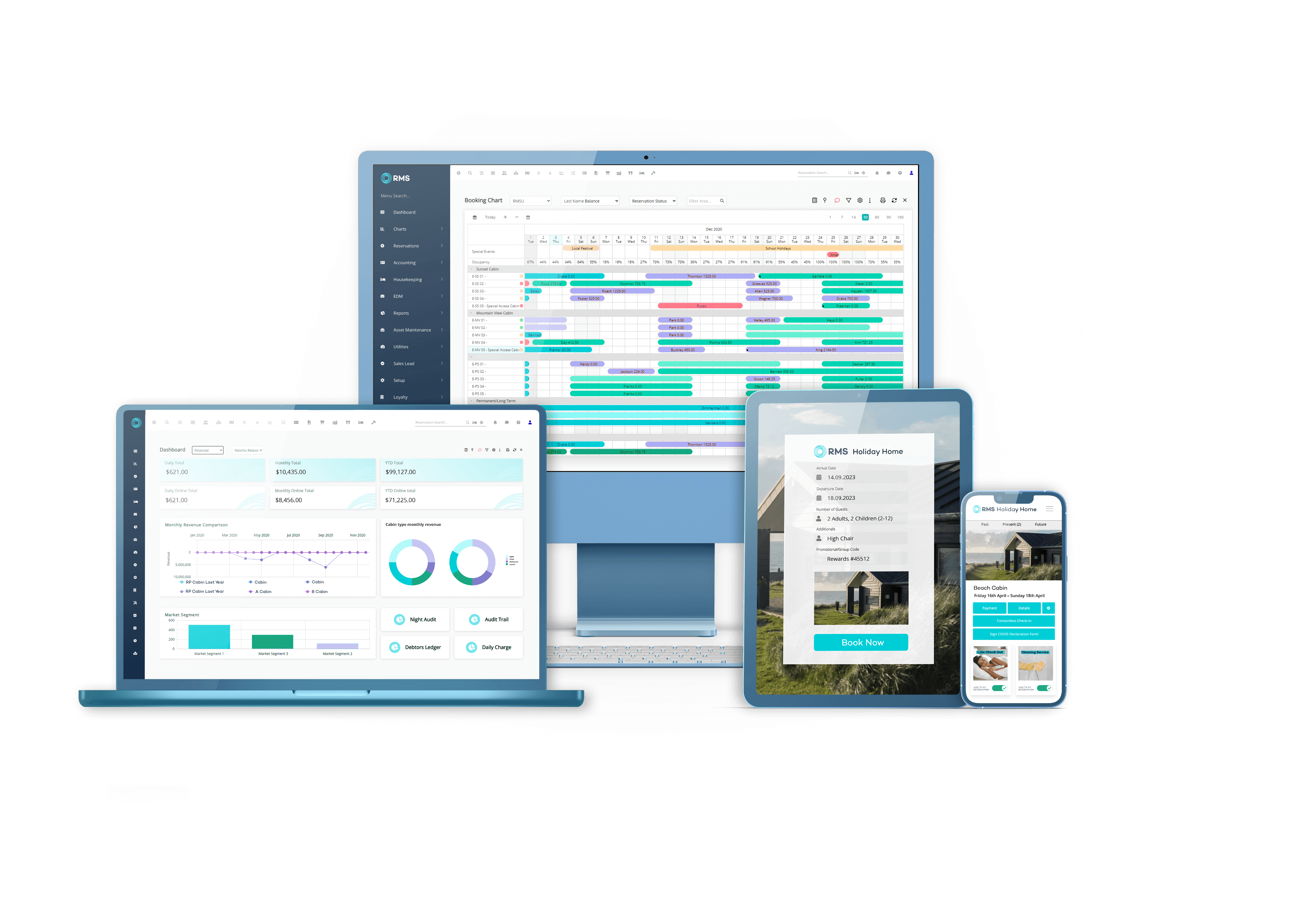 Holiday letting software for short term rental properties